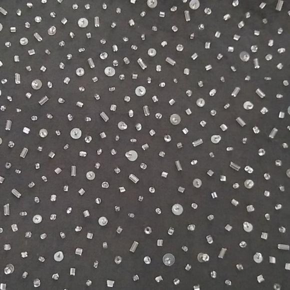 Giorgio Armani Black Tank Top Beaded Sleeveless 4 - Picture 3 of 8